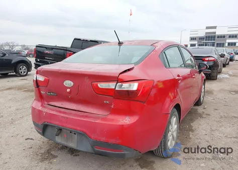 2013 Kia Rio Ex z USA, uszkodzony, nr VIN KNADN4A33D6118417